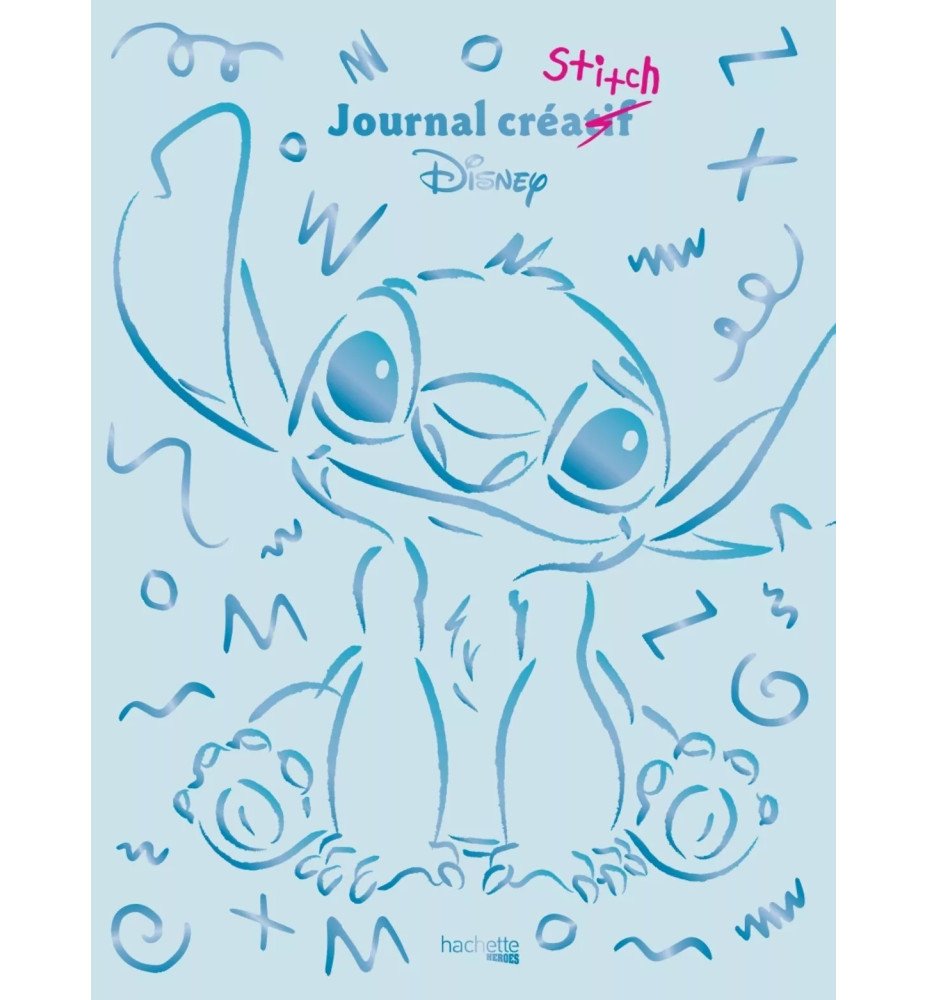 Journal créaStitch Lilo et Stitch - Hachette Heroes