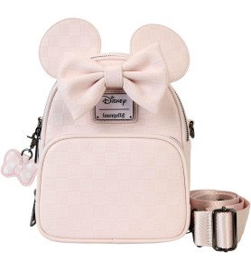 Tote Bag Convertible Minnie Mouse Ear Evergreen - Loungefly