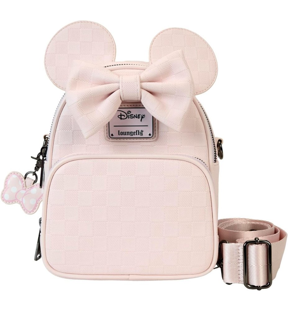 Tote Bag Convertible Minnie Mouse Ear Evergreen - Loungefly