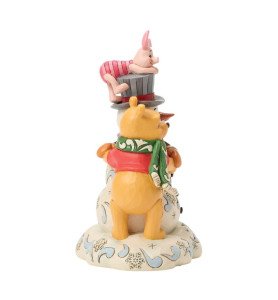 Figurine Winnie, Tigrou et Porcinet Noël - Disney Traditions