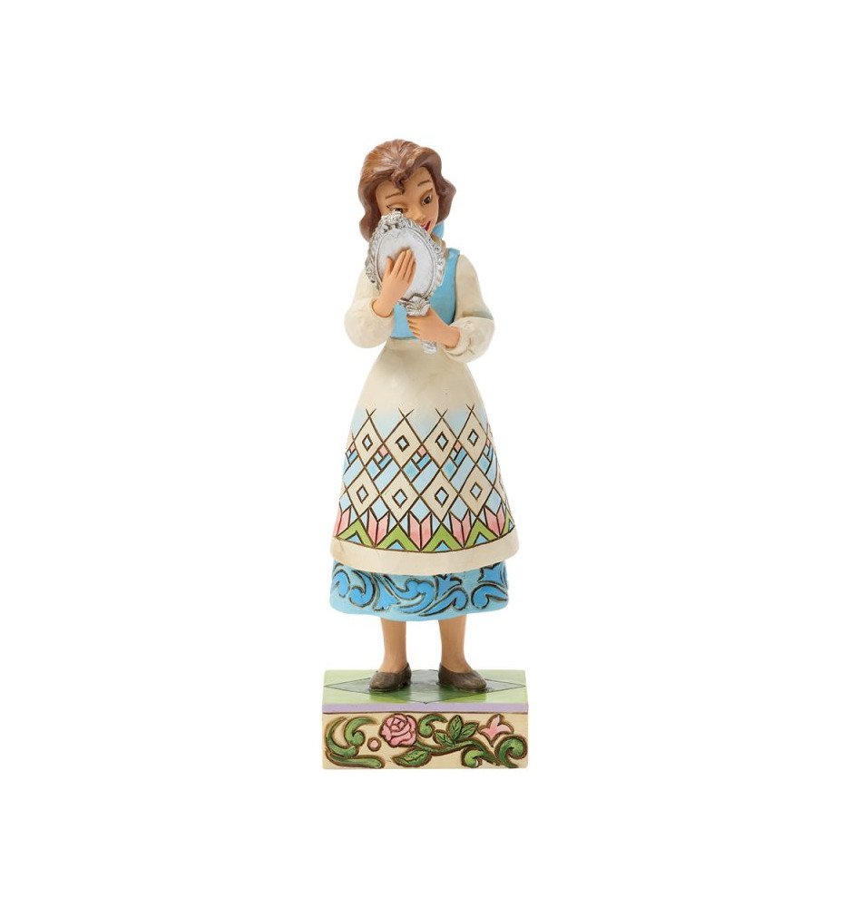 Figurine Belle Miroir La belle et la bête - Disney Traditions