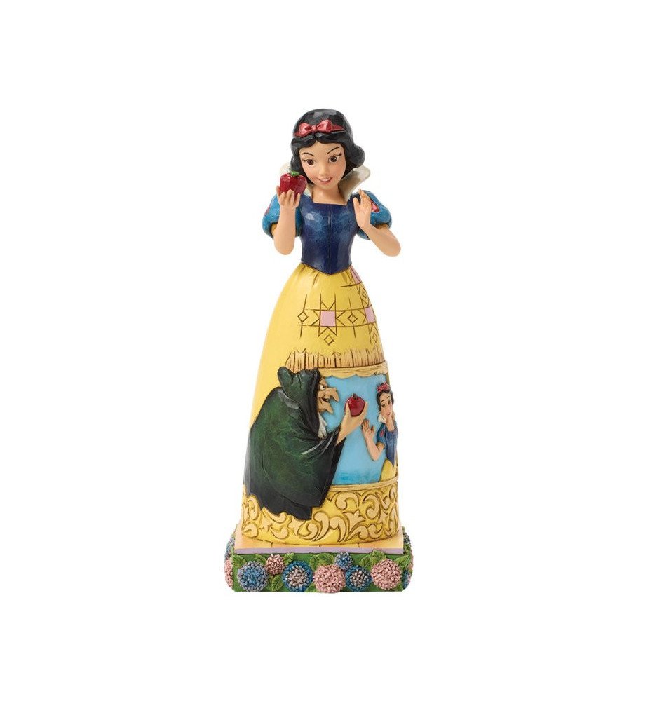 Figurine Blanche Neige et la pomme empoisonnée - Disney Traditions