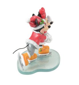 Figurine Mickey et Minnie Patinage - Disney Showcase