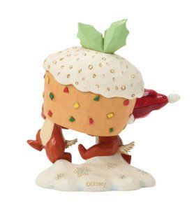 Figurine Tic et Tac gâteau de noël  - Disney Traditions