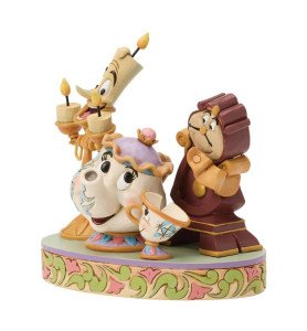 Figurine Lumière, Big Ben ,Miss samovar et zip - Disney Traditions