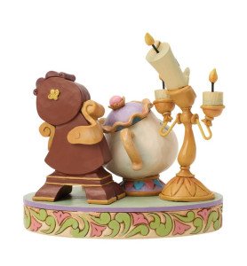 Figurine Lumière, Big Ben ,Miss samovar et zip - Disney Traditions