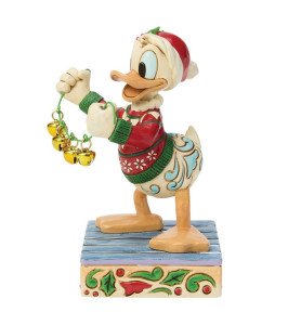 Figurine Donald avec clochette de noël - Disney Traditions