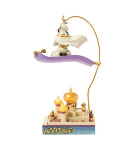 Figurine Aladdin et Jasmine Magic in the moonlight - Disney Traditions