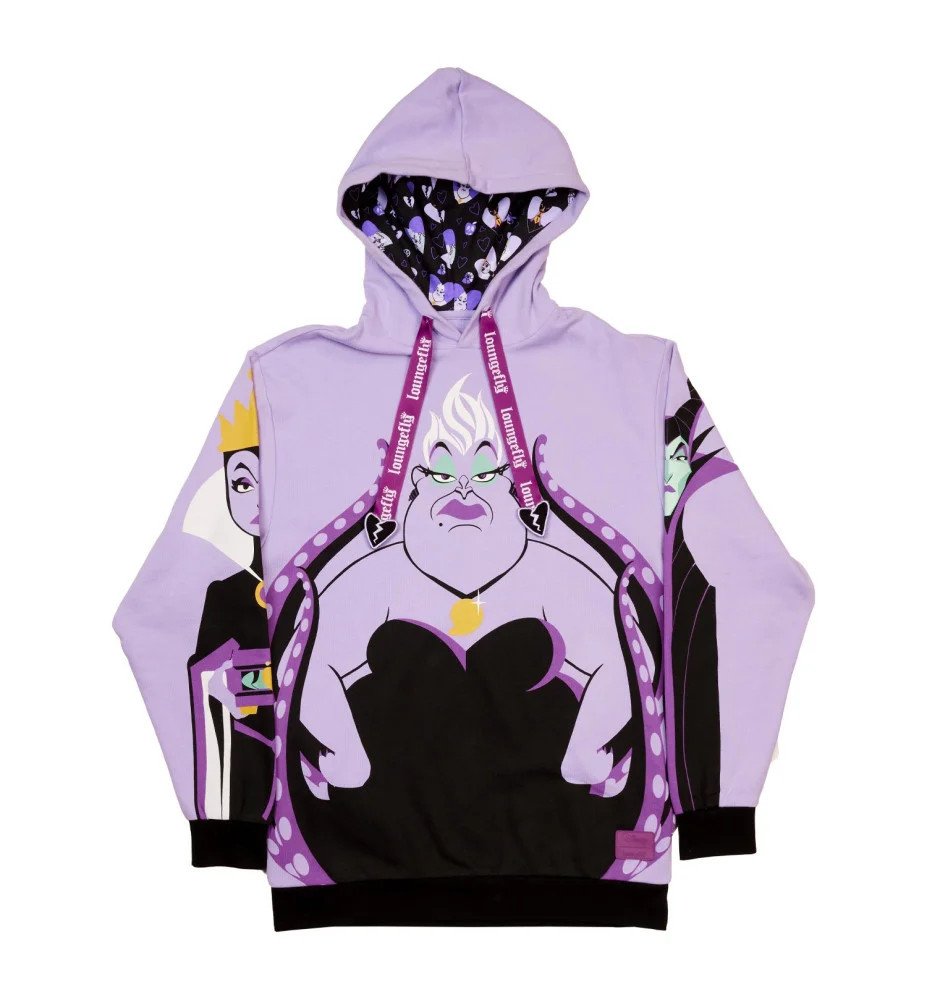 Sweat Evil Queen Ursula et Maléfique - Loungefly