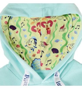 Sweat Hoodies Unisexe Ariel La petite sirène 35 ans - Loungefly