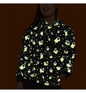 Sweat Hoodies Unisexe Stitch Ghost - Loungefly