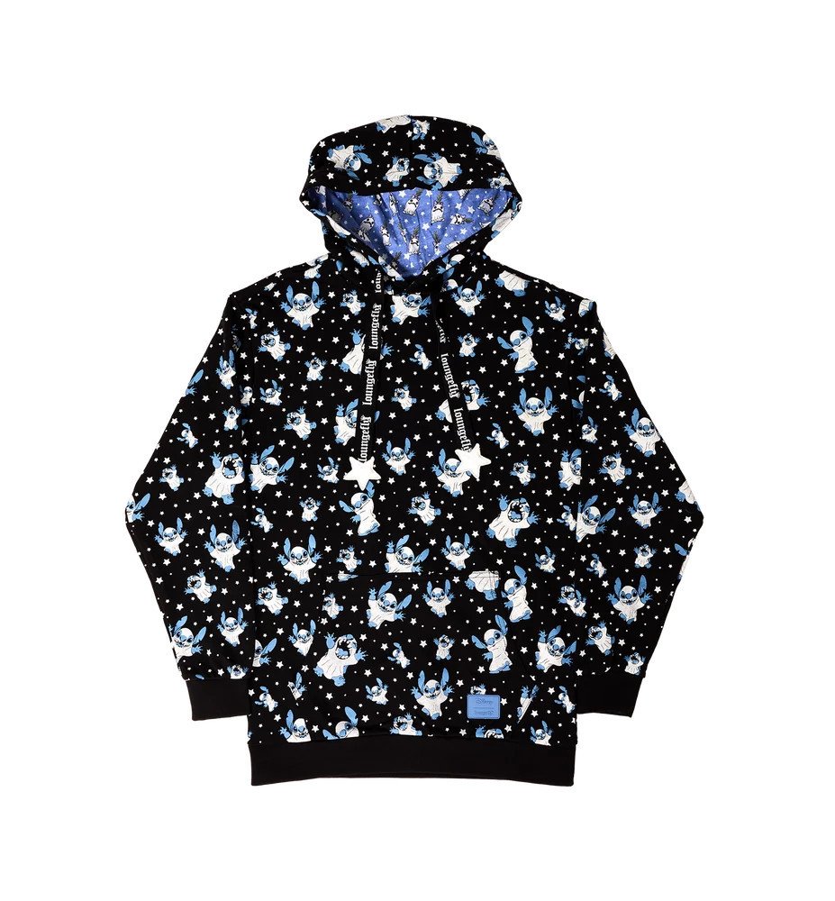 Sweat Hoodies Unisexe Stitch Ghost - Loungefly