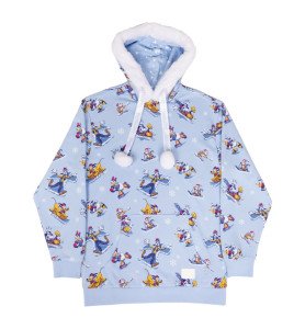 Sweat Unisexe Mickey and Friends Winter Wonderland- Loungefly