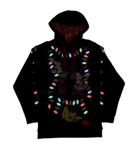 Sweat Hoodies Unisexe Mickey light up decorations - Loungefly