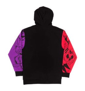 Sweat Hoodies Unisexe Disney Villains color block - Loungefly