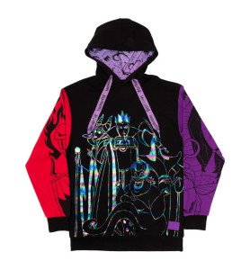 Sweat Hoodies Unisexe Disney Villains color block - Loungefly