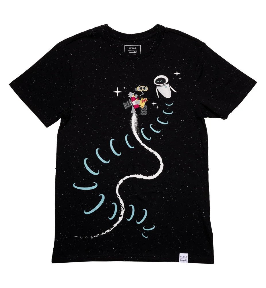 T-shirt Wall E et Eve Pixar - Loungefly
