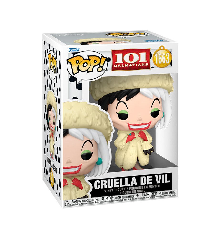 Pop 1663 Cruella devil - Les 101 dalmatiens