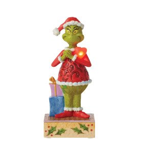 Figurine Le Grinch et son grand cœur - Jim Shore Traditions