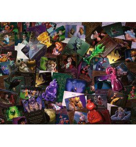 Puzzle Villains 2000 pièces - Villainous