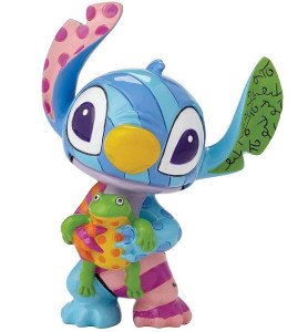 Figurine Stitch et la grenouille - Disney Britto