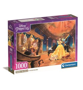 Puzzle 1000 pièces La Belle et la Bête - Clementoni
