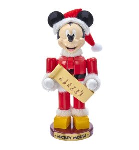 Casse Noisette Kurt Adler Mickey et sa liste de noël - Mickey Mouse