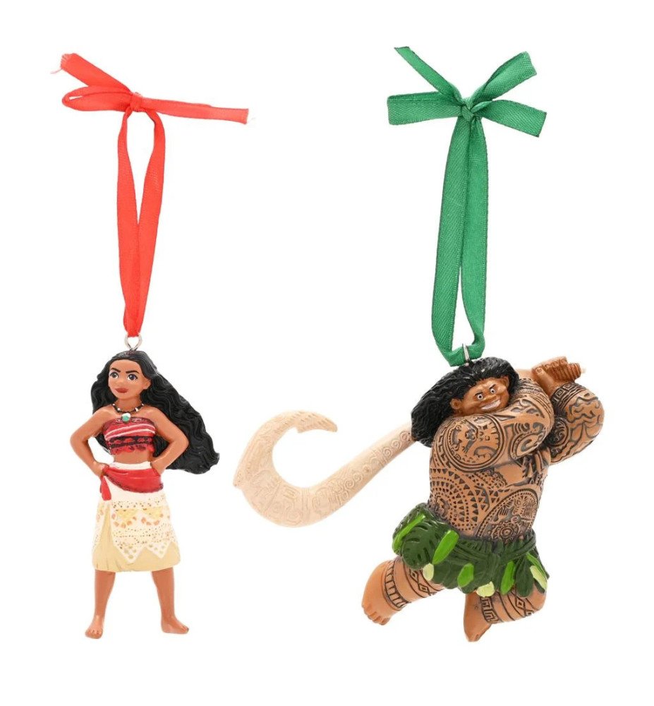 Set d'ornements Vaiana et Maui - Vaiana