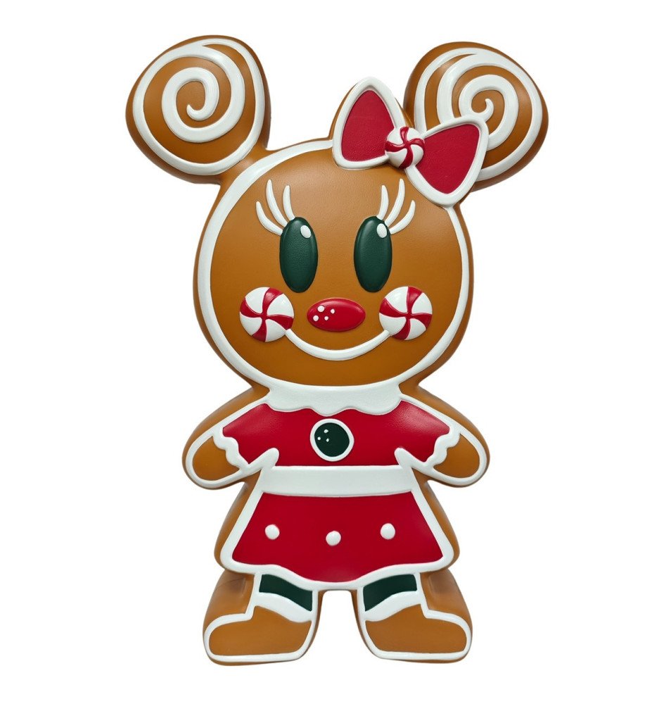Pain d'épice Gingerbread Minnie lumineux - Mickey et ses amis
