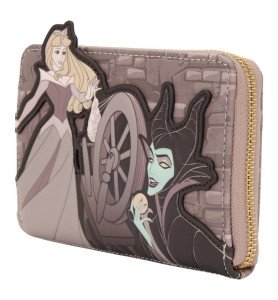 Portefeuille La Belle au bois dormant et Maléfique Spinning Wheel- Loungefly