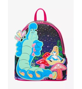 Sac à Dos Exclu The Neverland Disney Alice et Absolem Alice aux pays des merveilles - Loungefly