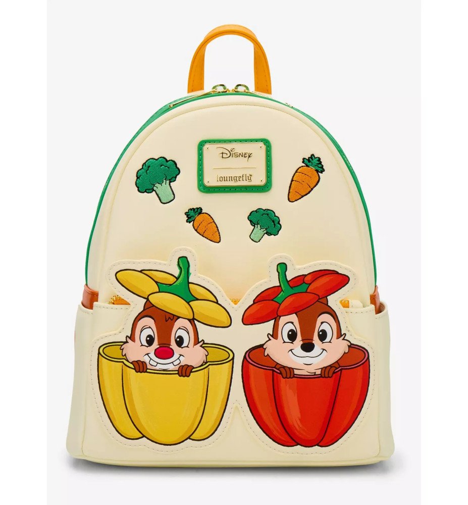 Sac à Dos Exclu The Neverland Disney Tic et Tac Veggies - Loungefly