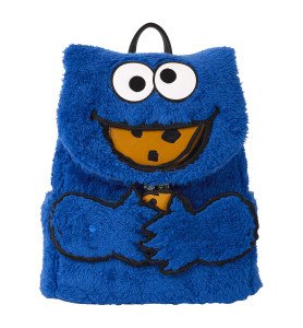 Sac à dos Sesame street Cookie Monster Plush - Loungefly