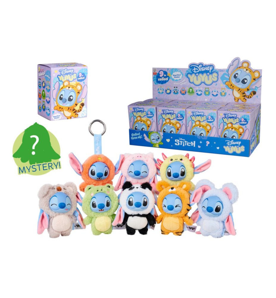 Porte-clés mystère peluche  Stitch – Disney Yuyu's