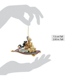 Ornement Couple Aladdin et Jasmine - Disney Traditions