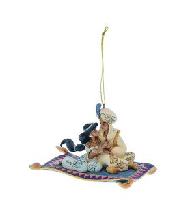 Ornement Couple Aladdin et Jasmine - Disney Traditions
