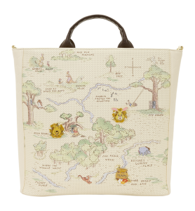 Tote Bag Winnie L'ourson La forêt des rêves bleus - Loungefly