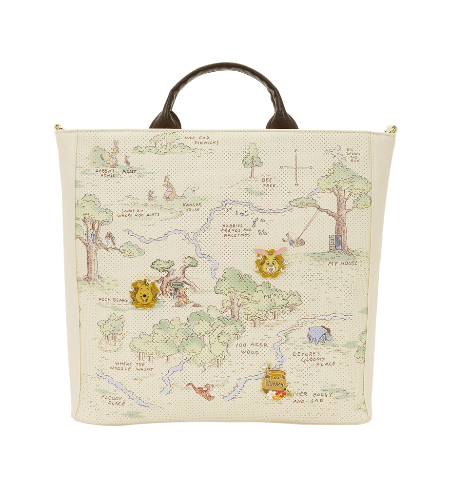 Tote Bag Winnie L'ourson La forêt des rêves bleus - Loungefly