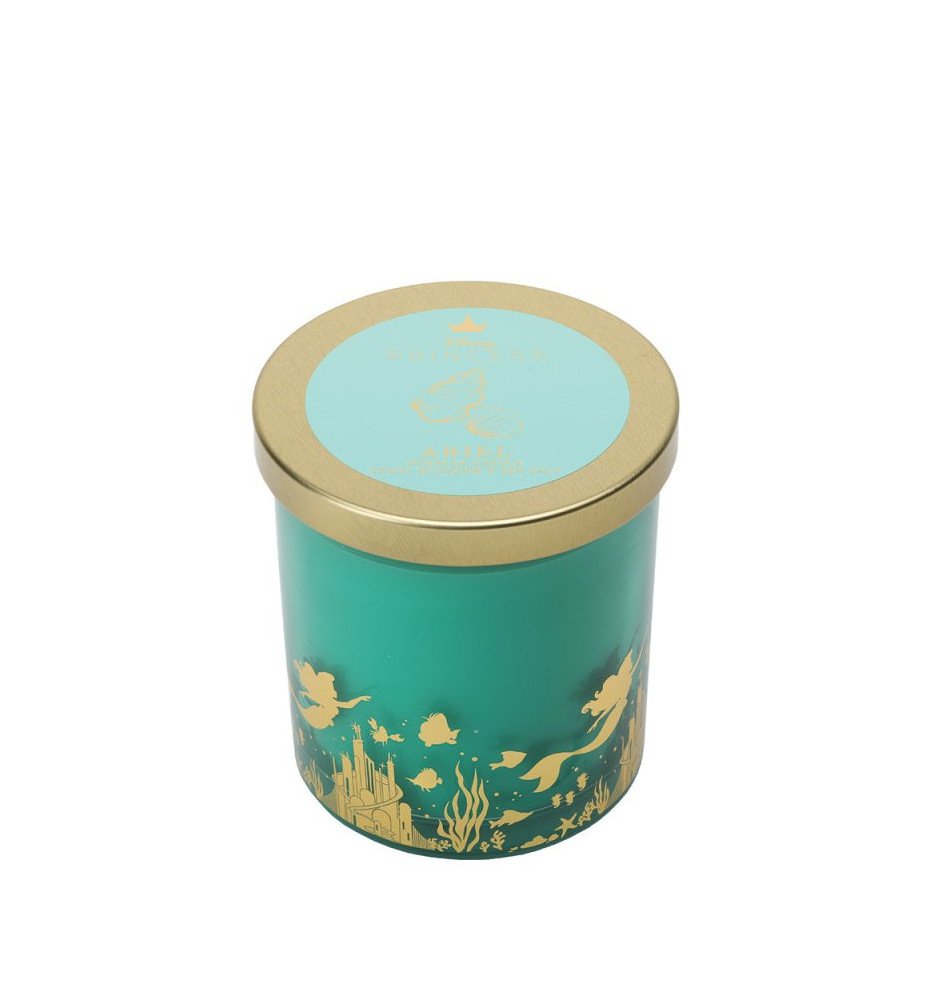 Bougie Ariel parfumée à la Fleur de Corail et au Sel Marin - Disney Home Fragrance
