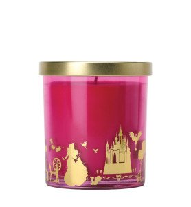 Bougie Aurore parfumée à la Rose Sauvage et Vanille - Disney Home Fragrance