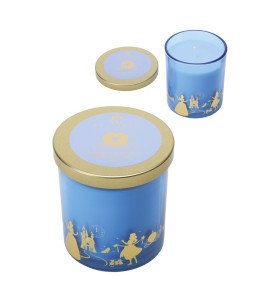 Bougie Cendrillon parfumée à la fleur de Gardénia et citrouille - Disney Home Fragrance