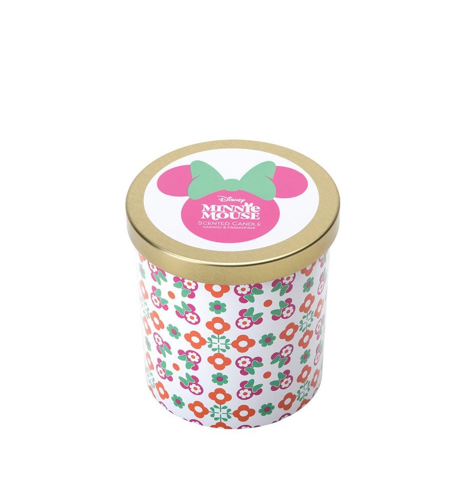 Bougie Minnie Mouse parfumée à la mangue et frangipane - Disney Home Fragrance