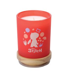 Bougie Stitch au parfum de Frangipanier et de Litchi - Disney Home Fragrance