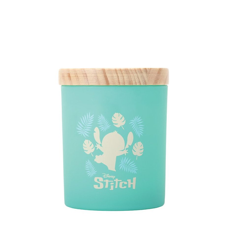Bougie Stitch au parfum de Feuille de Palmier et Pomme - Disney Home Fragrance