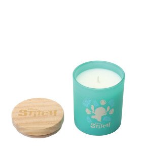 Bougie Stitch au parfum de Feuille de Palmier et Pomme - Disney Home Fragrance