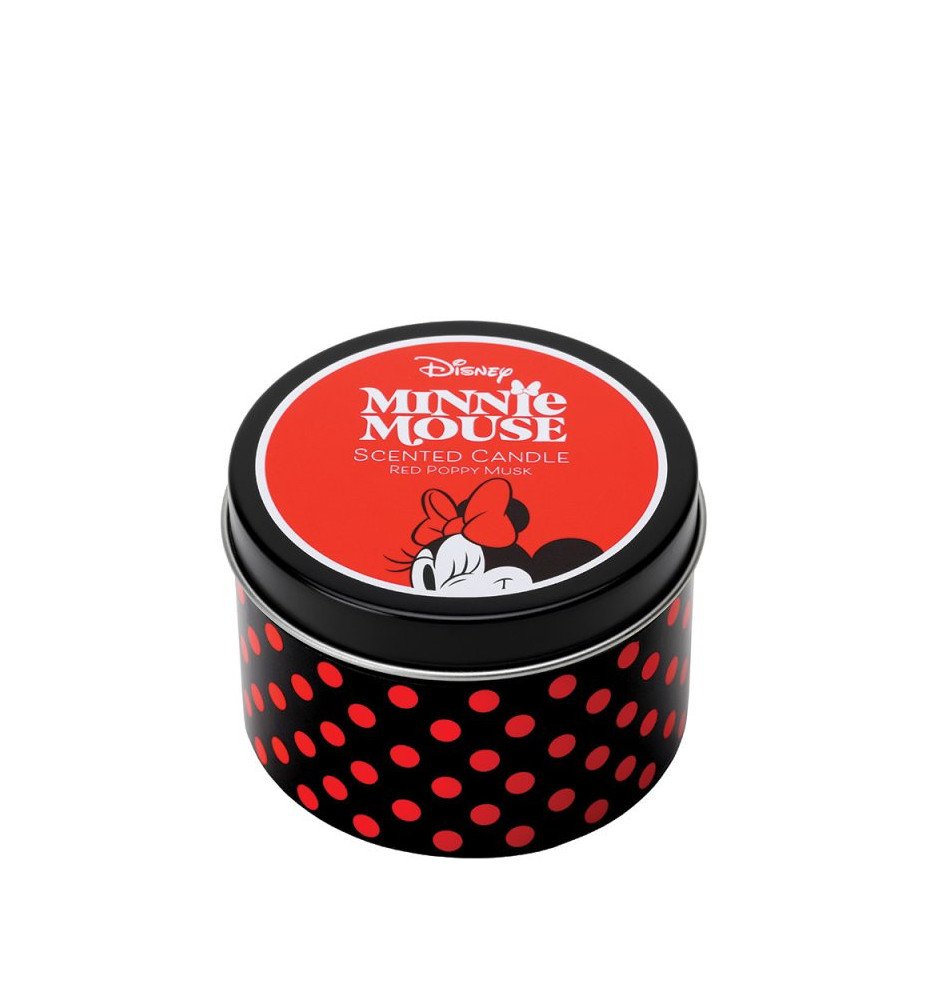 Bougie Minnie au parfum de coquelicot rouge et de musc - Disney Home Fragrance