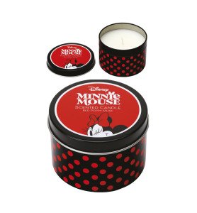 Bougie Minnie au parfum de coquelicot rouge et de musc - Disney Home Fragrance