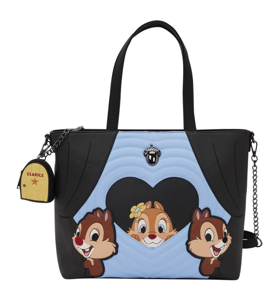 Tote Bag with a coin bag Chip 'n' Dale Two Chips & a Miss - Loungefly