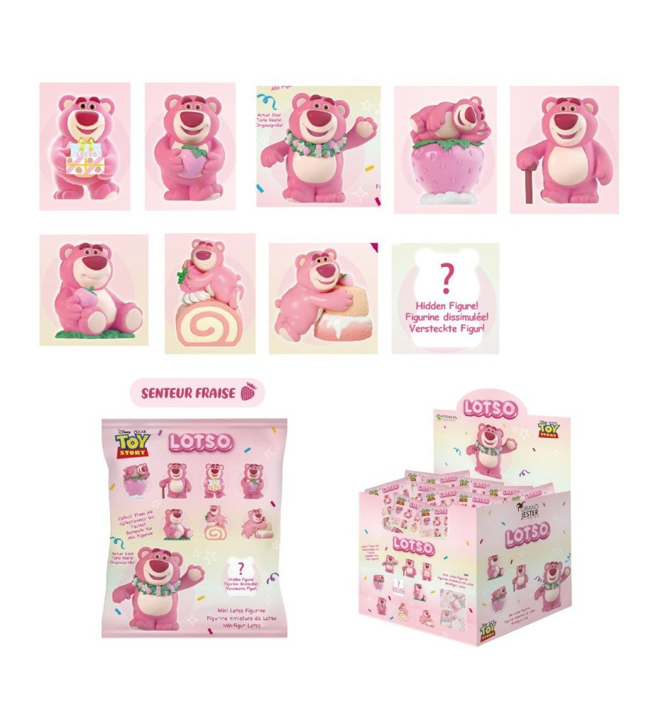Mini Figurine Blind Bag Mystère Lotso Toy Story - Grand Jester