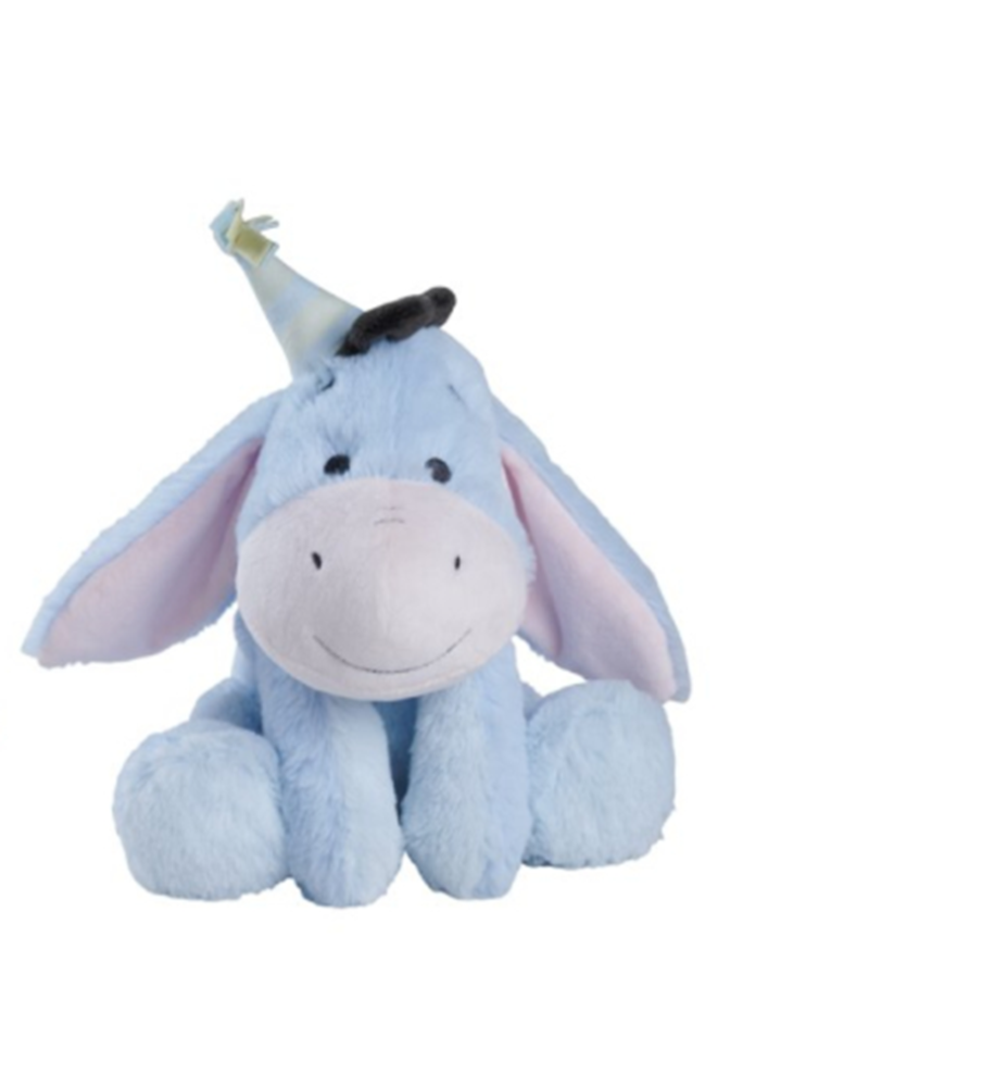Peluche Bourriquet Anniversaire - Winnie The Pooh